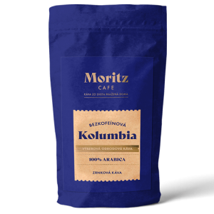 Zrnková káva-Kolumbia Bezkofeínová